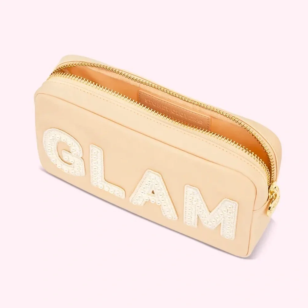 NWT Stoney Clover Lane Glam Small Pouch Sand
